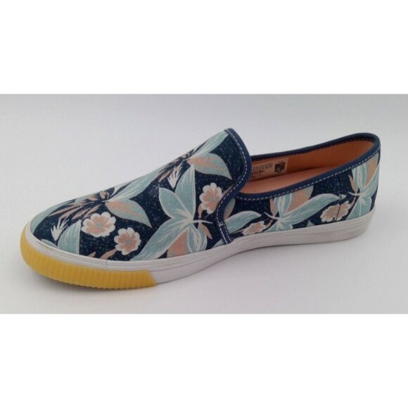 TOMS Shoes - Amputee RIGHT Shoe ONLY Single Toms Blue Floral Print Slip On Size 7.5 Women NEW